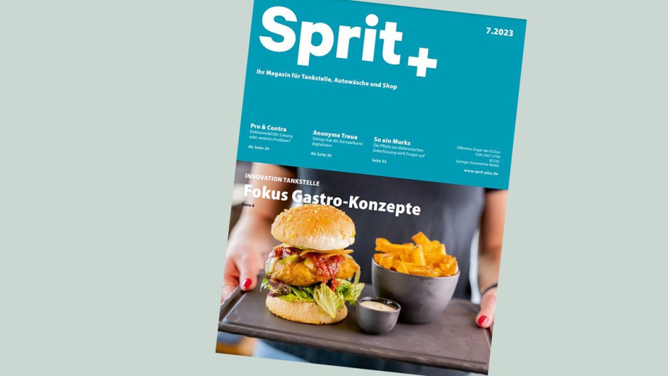Sprit+ Titelseite Juli 2023