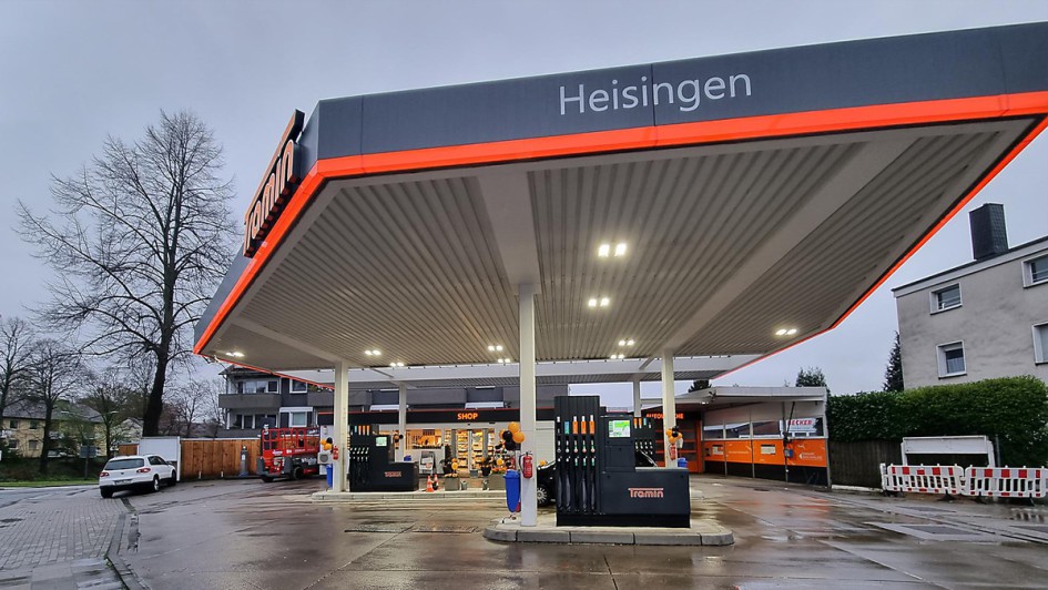 Verkaufsstart von Klima Diesel 90 im Tramin Tankcenter Heisingen